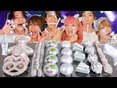 【ASMR】シルバーを食べる🥈💿 / リアルピースコラボ