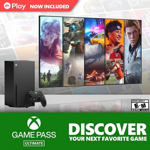 1K reactions · 41 shares | Included with Xbox Game Pass Ultimate, enjoy a collection of EA's top titles with EA Play. | Xbox | Facebook