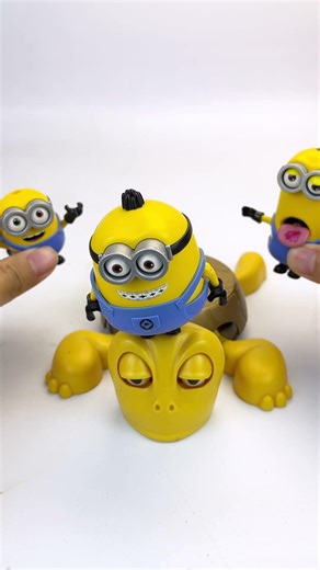 Minions and Turtle cute Fun Toys ASMR Unboxing Videos #minions