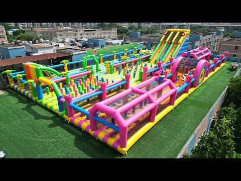 Ultimate Fun Zone: Customized Giant Inflatable Park Playground! 🎈🏰🎉 Chinee Inflatables GF2-113
