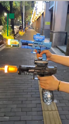 66K views · 386 reactions | Check out Breathe Fire High Pressure Electric Water Gun For Kids With Flash Muffler Continuous Shooting Spray #toygun #watergun #reelschallenge #homedecor #handmade #diy | Construction Worker | Facebook