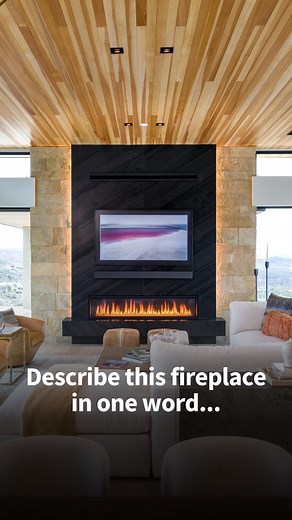 Fireplace goals! 🔥 This net-zero home is the definition of a modern masterpiece. ⁣ ⁣ Fireplace Featured: Heat & Glo Mezzo Linear Gas Fireplace⁣ ⁣ Net-Zero Iconic Home Partners: @iconiclifemag @aft_construction @cosan.studio @kandqinteriors @constructioninstruction @refinedgardens | Heat & Glo Fireplaces