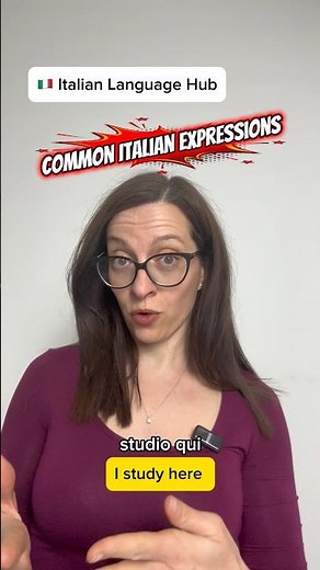 Speak Italian now! Use the word QUI #learnitalian