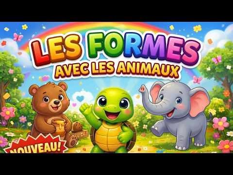 Les Formes des Animaux | Chanson pour Bébés et Maternelle