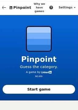 LinkedIn Pinpoint Answer Today #699 #pinpoint