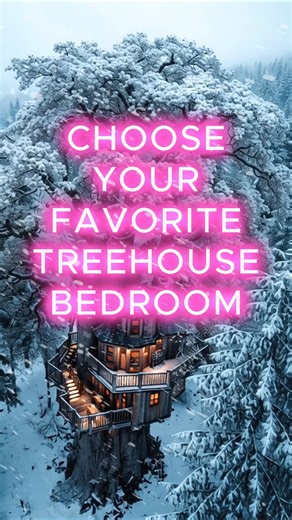 Choose your favorite treehouse bedroom 1, 2 or 3? 🌳🏠 #cozyhome #cozy #fireplace #cozyvibes | The Cozy Nook