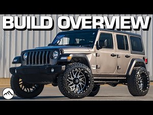 Overview: 22" TIS Offroad wheels on a 2019 Jeep Wrangler w/ a 35" Nitto Tires & 2.5" lift