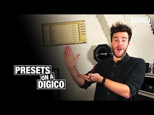 How to make single & multichannel presets on a DiGiCo