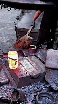 Inside the forging factory blacksmith amazing team work upset process #stamping #factory #forging