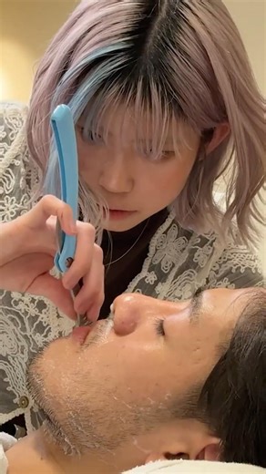 ASMR💈 Premium Haircut by Beautiful Female Barber | SKY Kameido Shop #haircut #asmrvideo