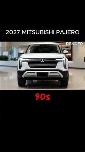 The 2027 Mitsubishi Pajero is finally back! #mitsubishi #pajero #newcar
