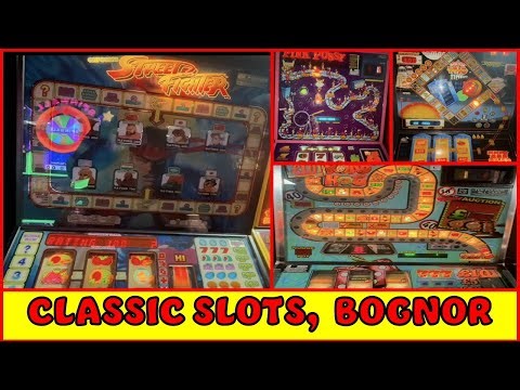 Classic fruit machine play, Bognor