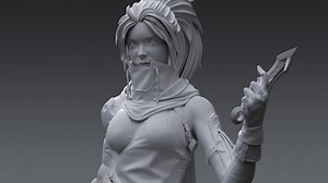 Creating 3D Game Characters for Games & Film - Part One - High Poly