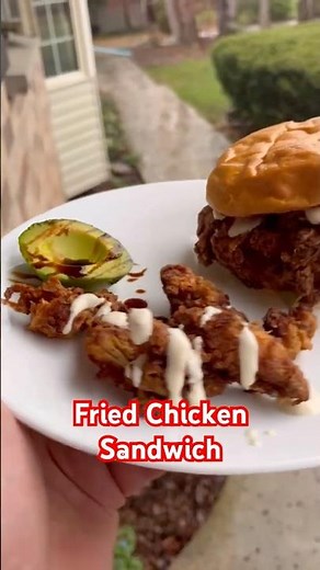 Crispy Buttermilk Chicken Sandwich on a Toasted Brioche Bun