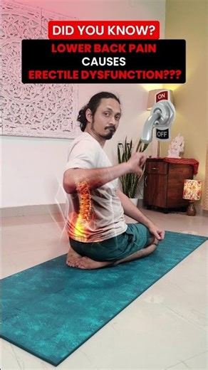 The Back Exercise That Fixes ED and Back Pain #health #mobility #shorts