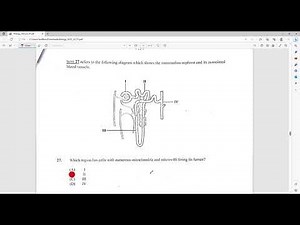 Cape Biology Unit 2 Paper 1 2022 Solutions