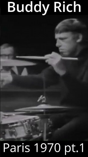 Buddy Rich Paris 1970 pt1