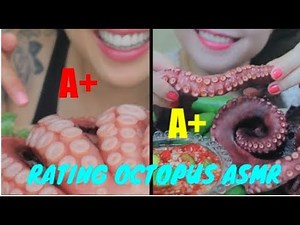 Rating Eating Octopus (asmr)
