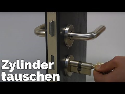 Zylinderaustausch im Türschloss