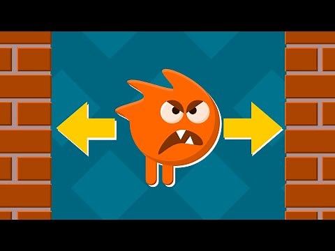 Enemy Walks From One Wall To Another Changing Move Direction As He Collides With Them In Unity Game