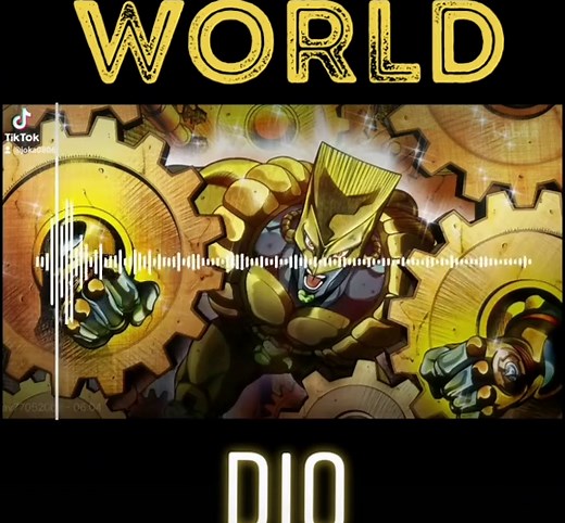 Sound effect do Stand The World de DIO #jojosbizarreadventure #soundeffect #stand #theworld #DIO