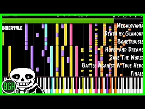 Undertale Medley (Death by Glamour, Megalovania, Battle Against a True Hero) - Impossible Remix