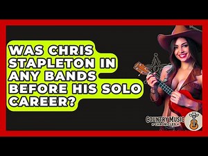Was Chris Stapleton In Any Bands Before His Solo Career? - Country Music Chronicles