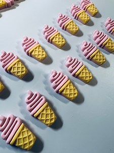 Mini CREAM Trinkets Mini Objects Speech Therapy Montessori Sound Objects Trinkets Doodads Miniature Dollhouse Food - Etsy UK