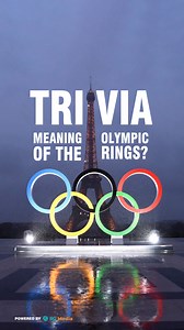 9.5K views · 28 reactions | #OlympicsTrivia: What is the meaning of the Olympic rings? ◯‍◯‍◯‍◯‍◯ : Olympics #oneturfnews #olympicsrings #olympicfacts #parisolympics2024 #olympics | One Turf News | Facebook