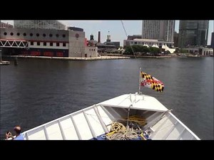 The Baltimore Inner Harbor Cruise Complete Tour Part 1
