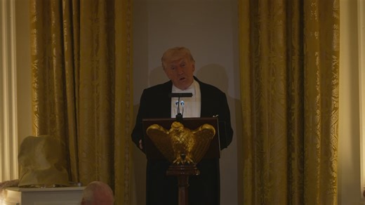 Trump says king agrees with him on Middle East