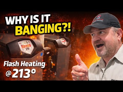 Lochinvar Knight EXPLODING?! Loud Banging, Flash Heating & The Hidden Relay Failure
