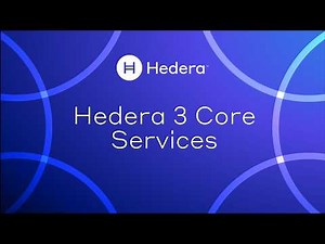 Hedera's 3 Core Services