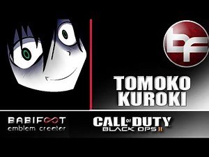 COD Black Ops 2 Emblem Tutorial - Tomoko Kuroki By MissMaxinima