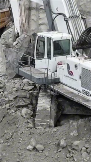 Huge Liebherr R 984 Loading Overburden into Dumpers | Pure Mining Power! PART 2 #heavyequipment