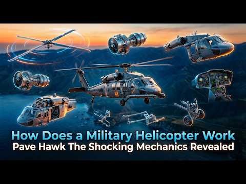 How Does a Military Helicopter Work Pave Hawk The Shocking Mechanics Revealed