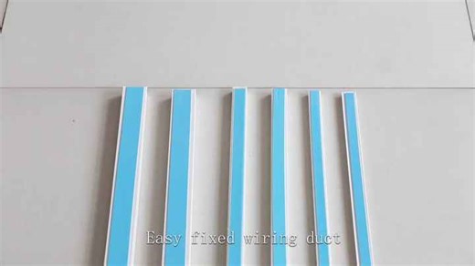 Flexible PVC Cable Trunking for Network Electrical and air Conditioning Wiring Easy Install and Customization
