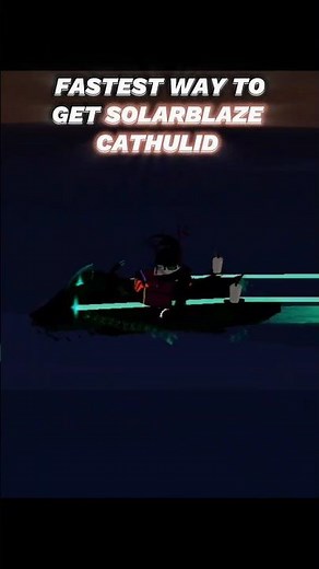 New Best way to get Solarblaze Cathulid! #roblox #fisch