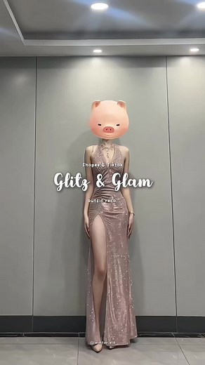 Glitz & Glam outfit ideas! #fashion #glitzandglamour #acquintanceparty #outfitinspo #promdress