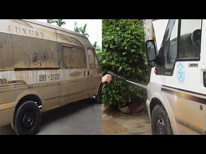 LUXURY Bus Gets a FULL Cleaning and Service from Top to Bottom!