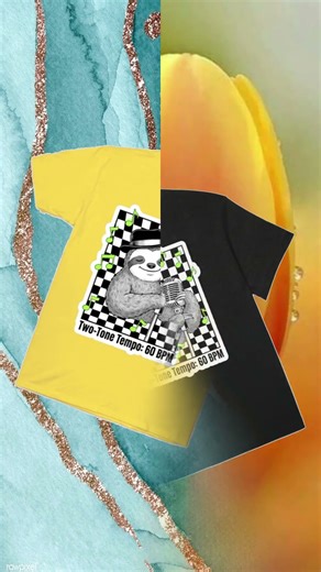 Funny Sloth Music T-Shirt - Groovy Animal Design