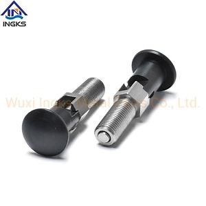 [Hot Item] Custom Support Knob Plunger Stainless Steel Black Plastic Pull Knob Indexing Screw Plunger