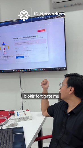 Custom Tampilan Blokir Fortigate untuk Profesionalisme