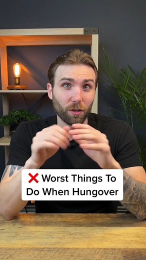 ❌ Worst Things To Do When Hungover 🤮 👉 Hangovers are nevee fun, but these 3 things are sure to make them worse! 🍺 Drinking more does not help. 🍔 Eating fast food, greasy food or fried food is sure to make things worse! 💊 Certain meds can compete with alcohol for metabolism in the liver, thus leading to an even longer hangover! #hangover #hungover #hangovercure #hungovercheck #alcohol | Healthremedies.24h