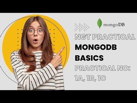 How to Perform MongoDB Basics || NGT Practical No:1 || BSCIT Practicals || Sem 5 ✅