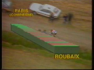 Parijs - Roubaix 1987 winnaar Eric Vanderaerden