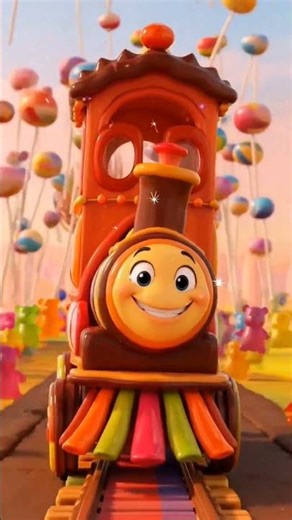 Candy train gaari aai gari aai chuk chuk #shorts #FunTalezFactory #funtalesfactory