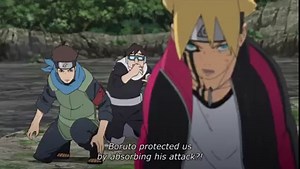 Good thing Boruto was there to protect his team! Watch Boruto: Naruto Next Generations now on AnimeLab 🍃 https://bit.ly/312SESv | Funimation