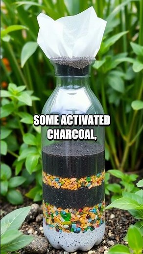 The Amazing Homemade Water Filter Experiment