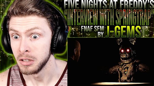 Vapor reacts #1019 | [SFM] creepy FNAF animation "An interview with Springtrap" by j-gems reaction!